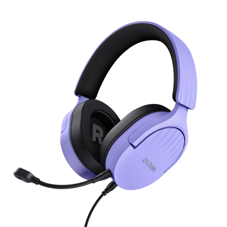 AUDIFONO TRUST GXT 489P FAYZO MULTIPLATAFORMA PURPURA 25301