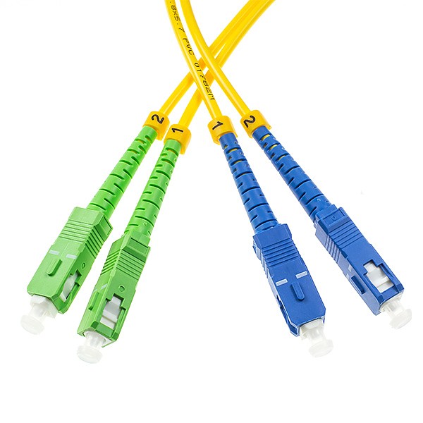 PATCH CORD SIMPLEX G657A1 9/125 SC/APC-SC/UPC 2M LSZH LupoTech