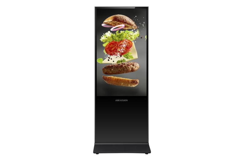 Sinagoga digital 55", DS‐D6055UL‐B/S Resolución 4K 8mp, apariencia metálica cuerpo liviano con diseño integrador Hikvision