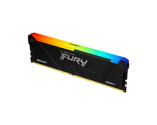 MEMORIA RAM KINGSTON 16GB/DDR4 3200MHZ RGB FURY BEAST UDIMM PARA PC KF432C16BB2A/16