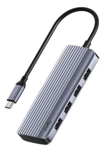 HUB MINI CUDY TIPO C 6 EN 1 4K UH500
