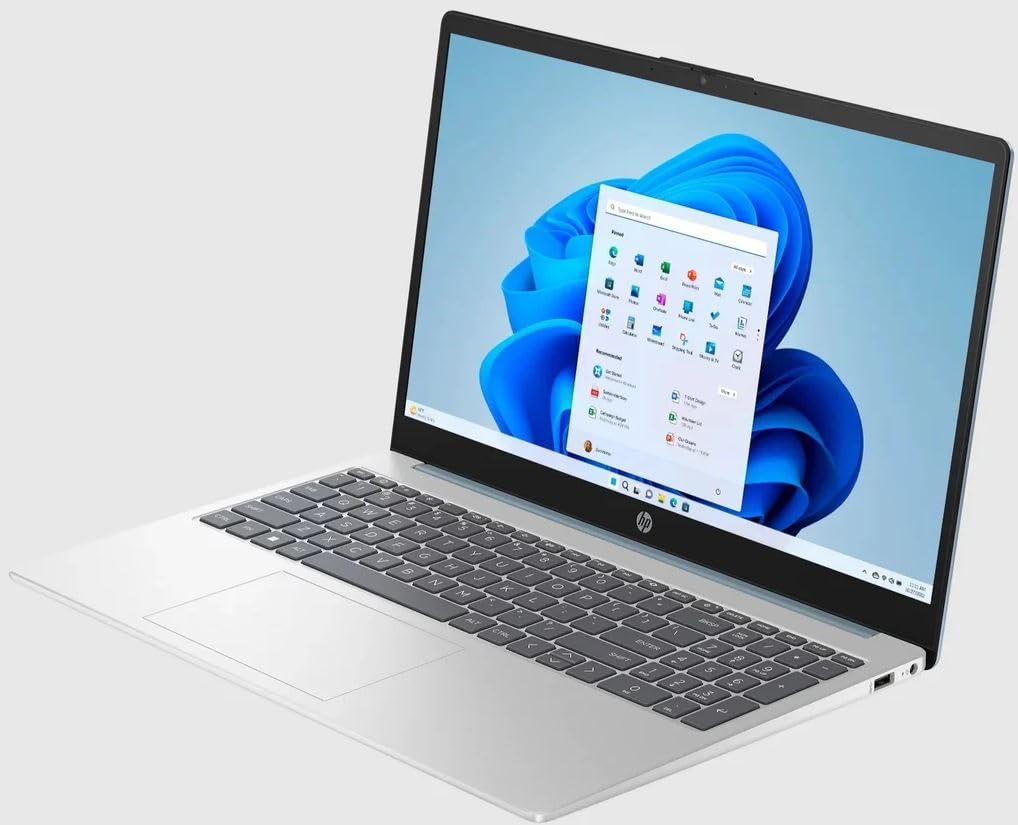 NOTEBOOK HP 15 - AMD RYZEN 5 7520U 8GB DDR5 256SSD W11 HP15-FC0037WM