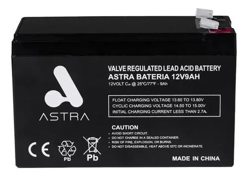 ASTRA BATERIA 12V 9AH 