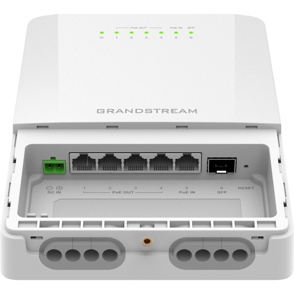 INTERRUPTOR ETH 5GE+1xSFP LITE PoE GWN7710R V1.1