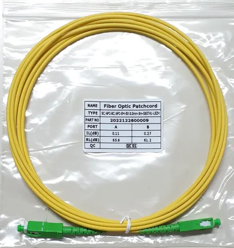 PATCH CORD SM 3mtrs LC-SC FIBRA OPTICA INTELLINET