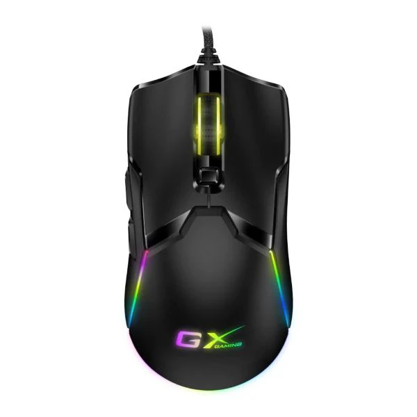 MOUSE GAMING SCORPION M700 7200DPI 6 BOTONES RGB USB NEGRO
