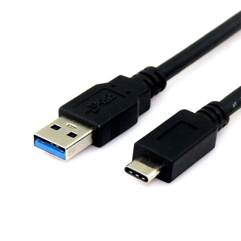 CABLE ARGOM TYPE C A USB 3.0 1MT NEGRO ARG-CB-0041