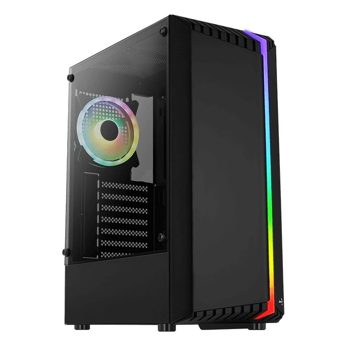 CASE CHASIS AEROCOOL BIONIC-G-WT-V2/RGB FAN X1
