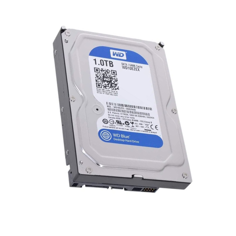 DISCO DURO HDD 3.5" 1TB WESTERN DIGITAL BLUE 7200RPM SATA3 64GB WD10EZEX