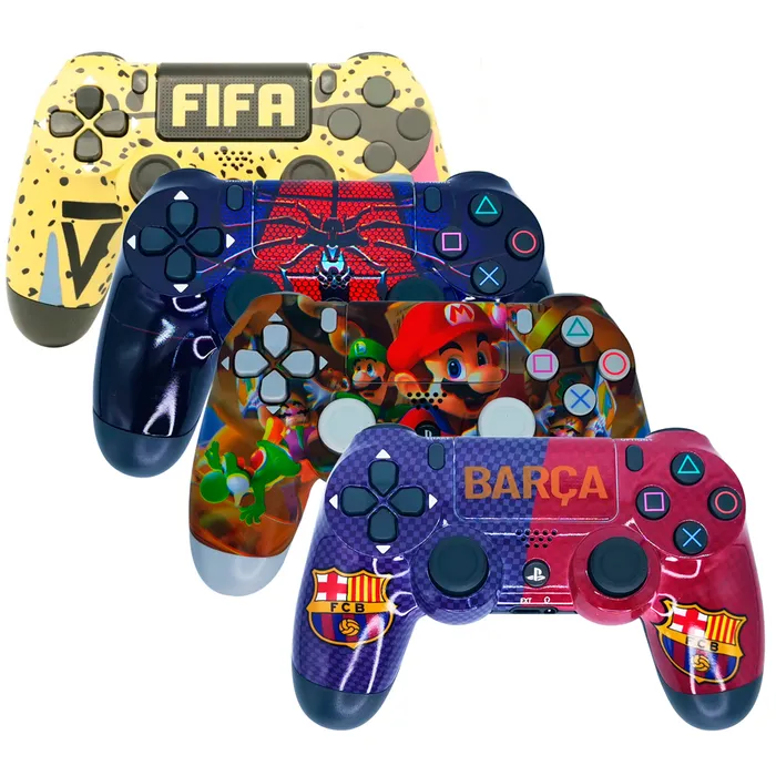 CONTROL INALAMBRICO PS4 DISEÑO VARIADO