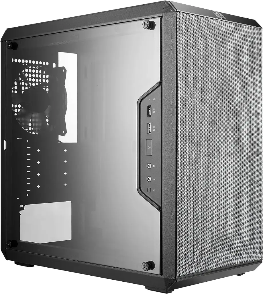 CASE COOLER MASTER GAMING Q300L MTOWER 2xUSB 3.0 NEGRO MCB-Q300L-WANN-S00 FRONTAL MALLA-LATERAL ACRILICO