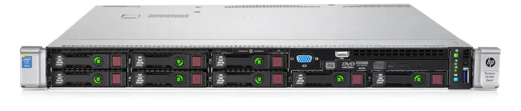 SERVIDOR HP PROLIANT DL360 GEN9 DOBLE PROCESADOR INTEL XEON E5-2650 V4 64GB (2x32GB)