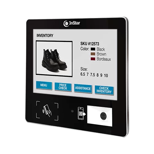 KIOSKO 3NStar 10.1" Touch Monitor POS-K10-A14-432 4GB+32GB WiFi BT LAN 2D Barcode Scanner POE