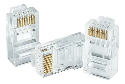 CONECTOR RJ45 CAT6 PASANTE PASS THROUGH 100U DAHUA DH-PFM976-630-PT
