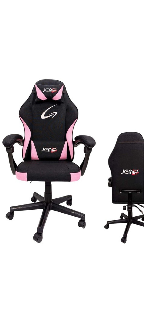 SILLA JEMIP GAMING LAIDLY WORM JP-KW-G6321-1 ERGONOMICA SOP LUMBAR-CUELLO/POSA BRAZOS AJUSTABLE