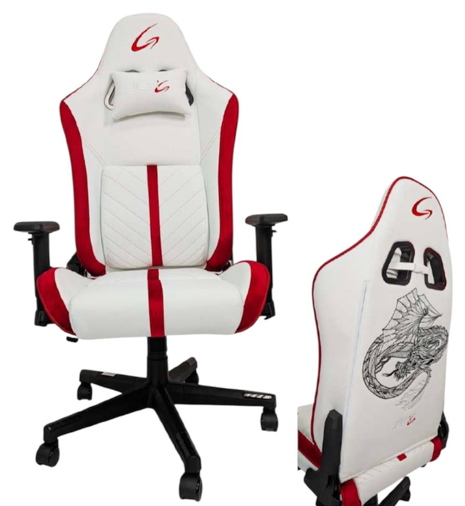 SILLA JEMIP GAMING KATLA JP-KW-G6322 ERGONOMICA POSA BRAZOS/MECANISMO MARIPOSA