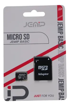 MEMORIA MICRO SD JEMIP 128GB CLASE 10 CON ADAPTADOR
