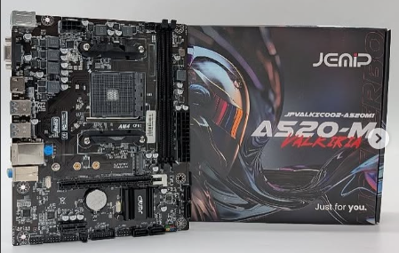 TARJETA MADRE GAMING VALKIRIA A520M MATX SOCKET AMD4 2x DDR4 3200/UHD 600 4xSATA 6xUSB M.2 PCIe X16 HDMI-VGA