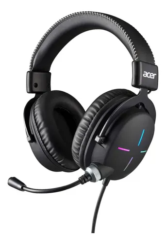 AUDIFONO-MICROFONO ACER GAMING NITRO HEADSET 3.5MM USB MULTIPLATAFORMA ARGB