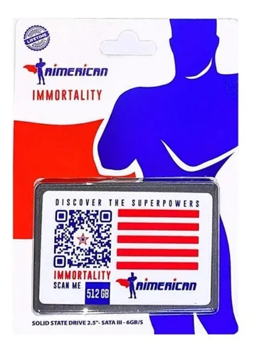 DISCO DURO SOLIDO AIMERICAN 512GB SSD 2.5" SATA III 6GB/S 3D NAND AISSD512S25