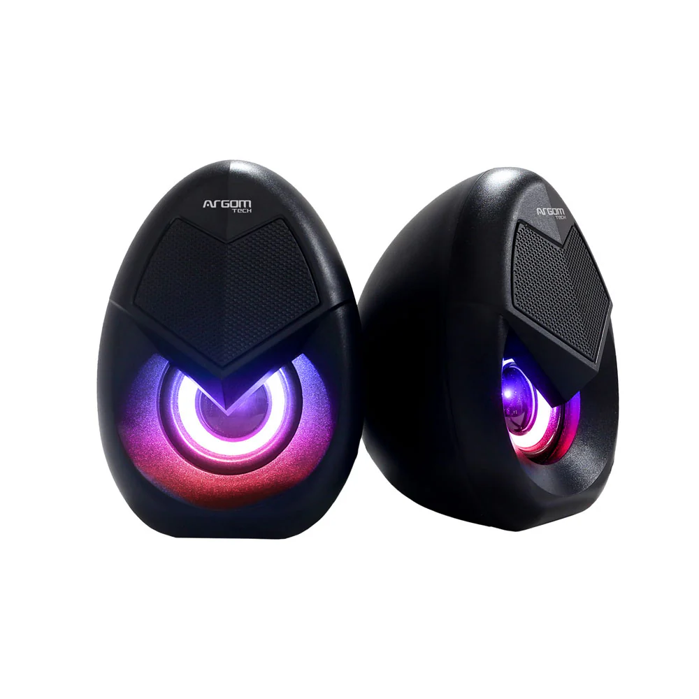CORNETA ARGOM GAMING COMBAT S62 5W ARG-SP-1062BK 2.0 RGB