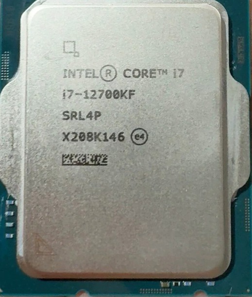 CPU INTEL CORE I7-12700KF 12th GENERATION 2.70GHz SOCKET 1700 12MB (BANDEJA SIN FAN)