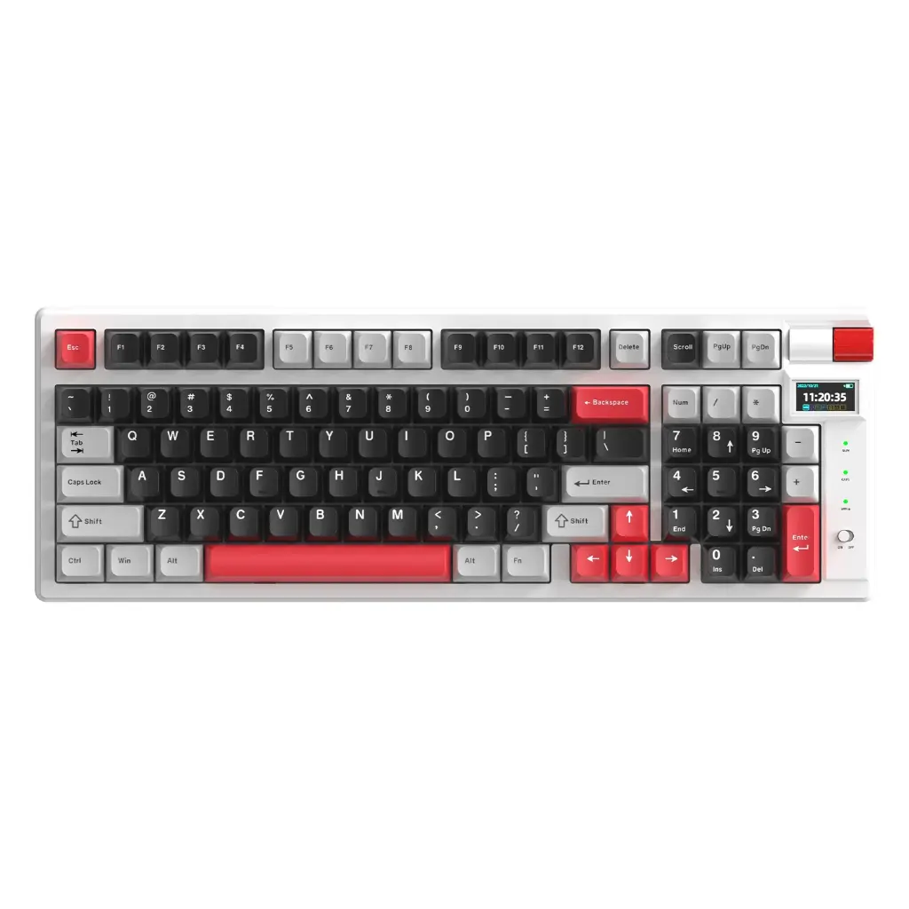 TECLADO MONKA MECANICO KG991W STORM INALAMBRICO RGB