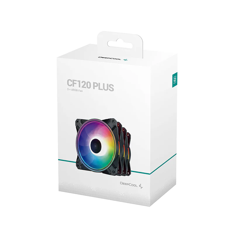 FAN COOLER DEEPCOOL DP-F12-AR-FC120P PLUS-3P RGB 3 EN 1