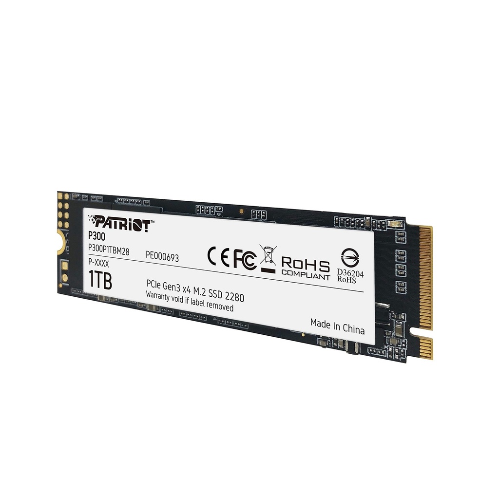 DISCO DURO ESTADO SOLIDO P300 1TB M.2 2280 PCLE GEN 3X4 P300P1TBM28