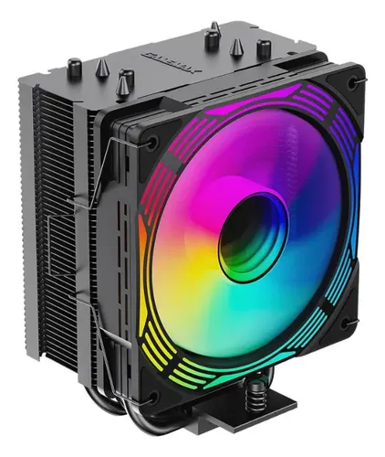 CPU FAN COOLER GAMEMAX ICE FORCE TORRE 4 TUBOS TDP 200W INTEL AMD - AMD5-AMD4 ARGB