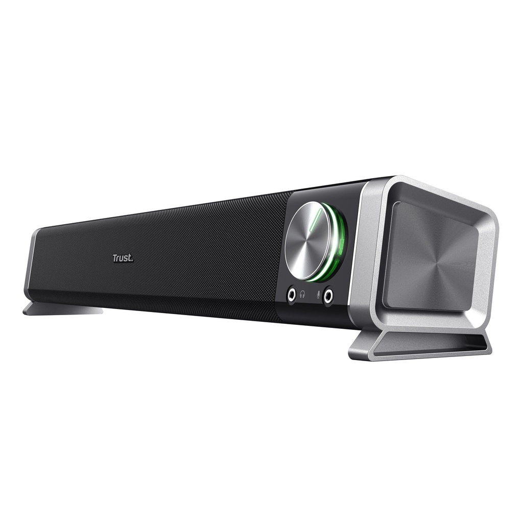 BARRA DE SONIDO TRUST ASTO PARA PC Y TV NEGRO USB 21046