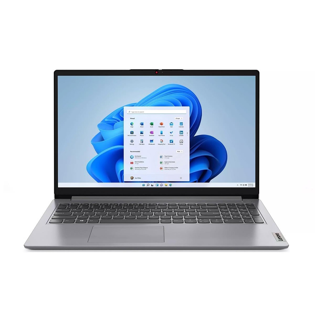 LAPTOP LENOVO IDEAPAD 1 15IAU7 INTEL I5 1235U 1.3 GHZ 15.6" FHD 8GB DDR4 SSD 512GB