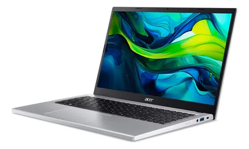 NOTEBOOK ACER ASPIRE GO 15 SLIM 15.6" INTEL I3-N355 8GB DDR5 128GB SSD AG15-32P-39R2 WIN 11S PLATEADO