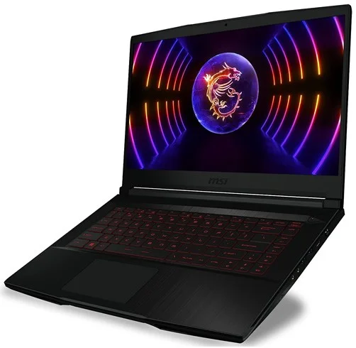 NOTEBOOK MSI GF63 GAMING 15.6" 144HZ INTEL i5-12450H 8GB 512GB NVME SSD NVIDIA RTX 2050 4GB VRAM WIN11