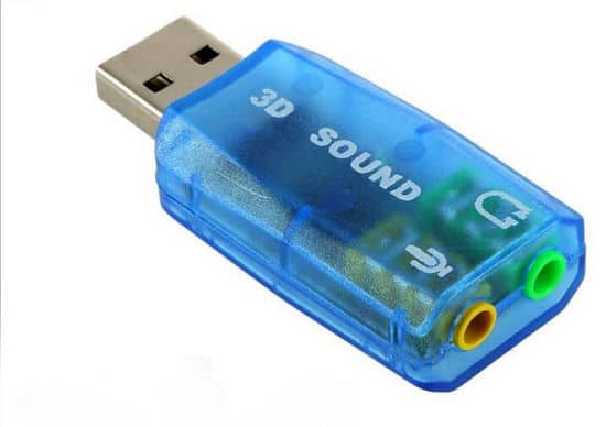 TARJETA DE AUDIO TRANSPARENTE USB 3D SOUND 2C 400016