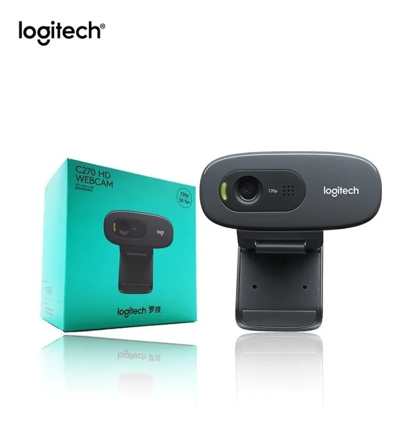 CAMARA WEBCAM LOGITECH C270 HD/720P MICROFONO INTEGRADO 960-000694