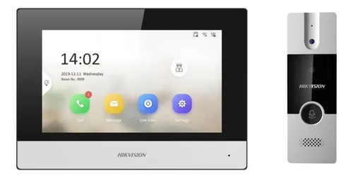 KIT DE VIDEOPORTERO ANALOGICO ANALOGICO IP A 4 HILOS DS-KIS302-P