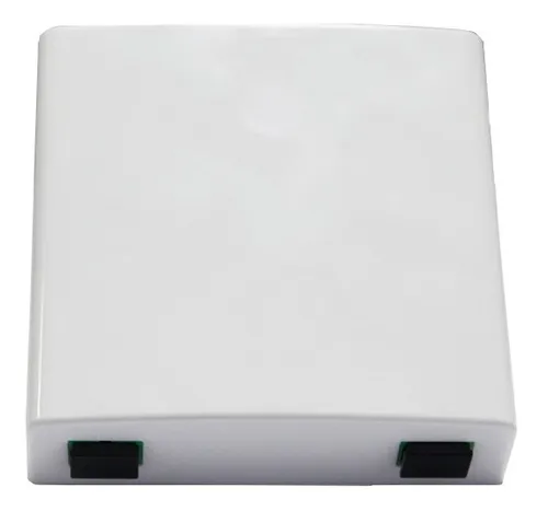 CAJETIN SUPERFICIAL FIBRA OPTICA FTTH 1X1 CON 2SC APC FTTH-MB1X1