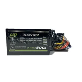 FUENTE DE PODER MICRO ATX 600W U-MATX600B U PRODUCTS