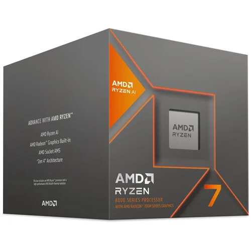 CPU AMD RYZEN 7 8700G/ 4.2GHz SOCKET AM5 16MB 65W (EMPAQUE RETAIL)