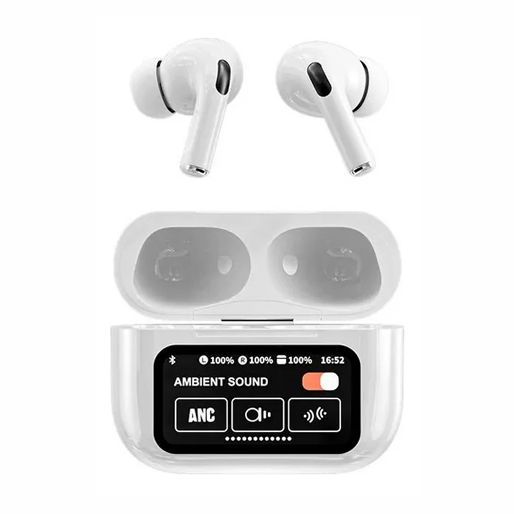 AUDIFONOS ANC/ENC A9PRO BLANCO 11658B