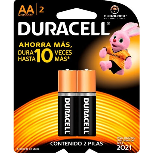 BATERIA DURACELL AAX2 ALCALINA