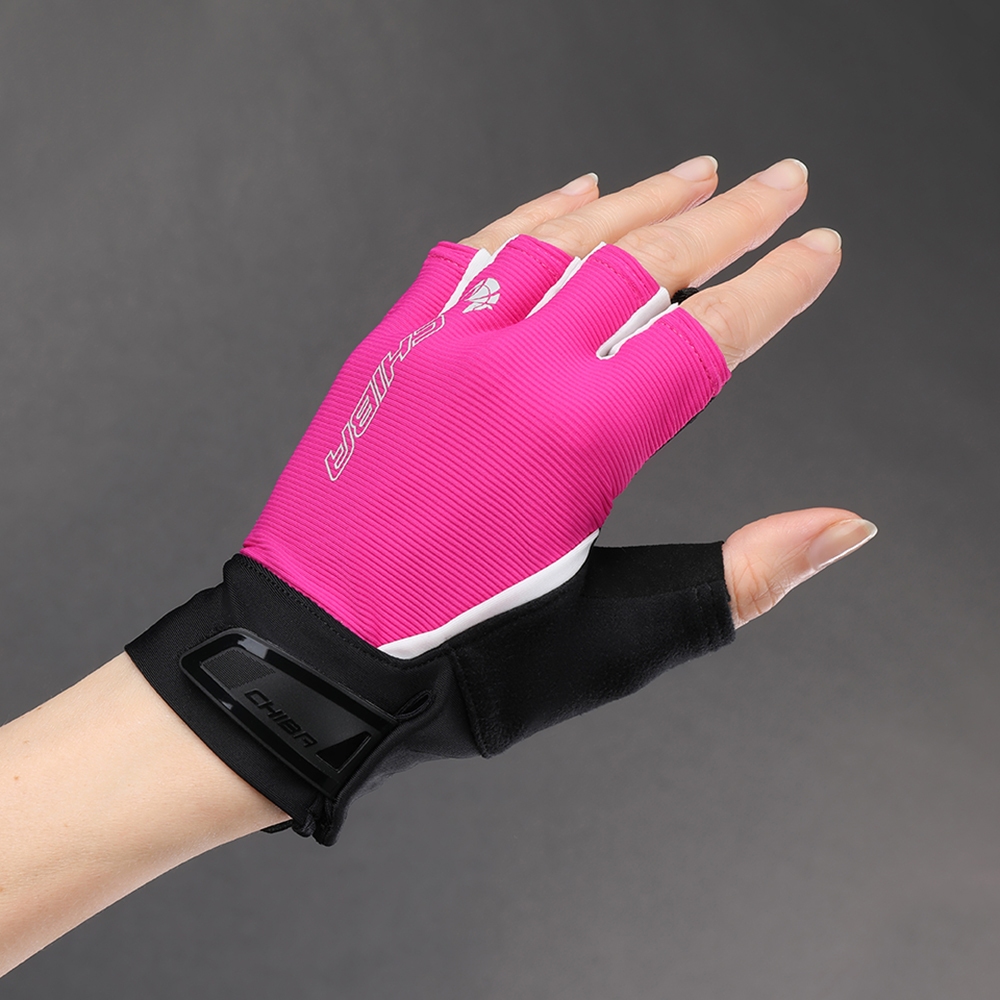GUANTES CORTOS ROSADOS