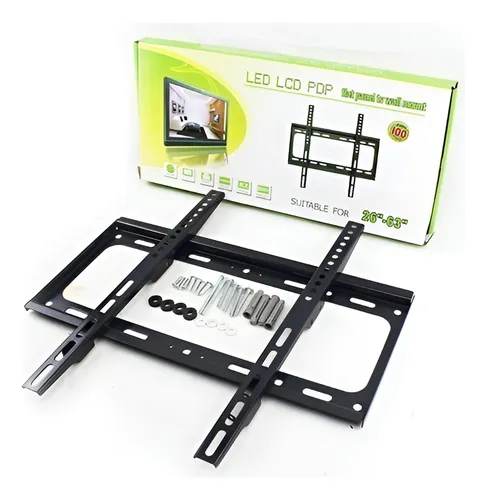 BASE TV FIJA DELGADA 26" - 63" 50KG 10985