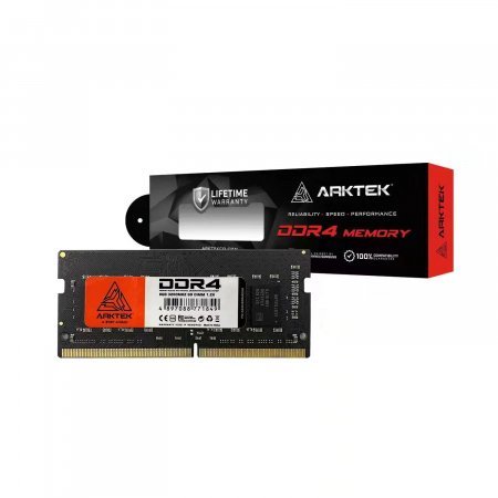 MEMORIA RAM ARKTEK 8GB DDR4 3200MHZ SODIMM PARA PORTATIL AKD4S8N3200