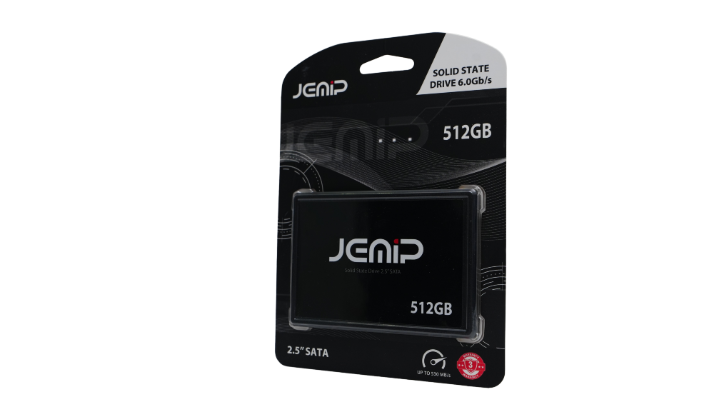 DISCO DURO SOLIDO JEMIP 512GB 2.5" SATA 3 530MB/s 480MB/s 
