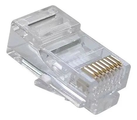 (POR UNIDAD) CONECTOR RJ45 CAT6e 100 PZA QNET RL-CA015-6 QNET
