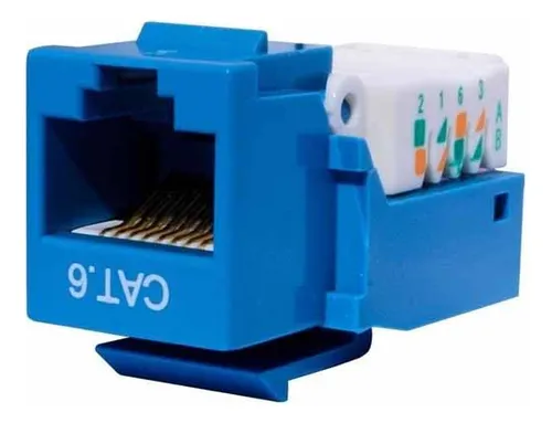 KEYSTONE WIREPLUS+ RJ45 CAT6 AZUL