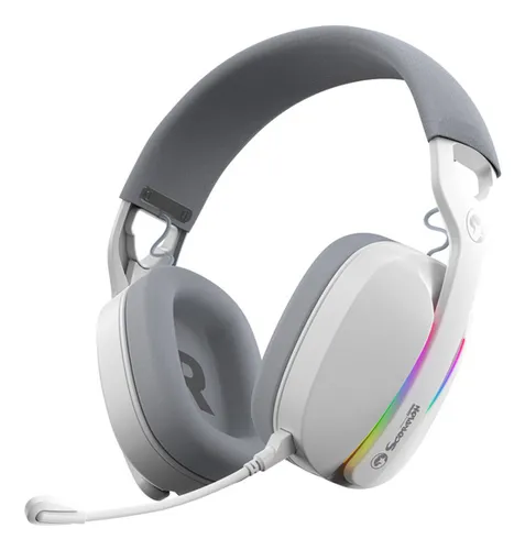 AUDIFONO MARVO HG9086W WH PULZ 70W INALAMBRICO MICROFONO DESMONTABLE RGB 800mah