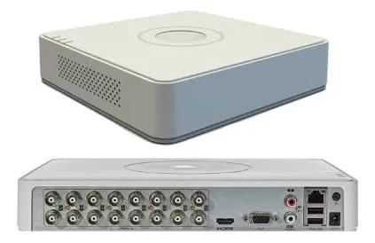 DVR 1080P 3K Lite Pentahibrido 16 Canales TurboHD  + 2 Canales IP iDS-7116HQHI-M1/S(E)